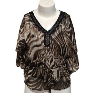 [HeartSoul] Batwing 2 Layer Top - Size L